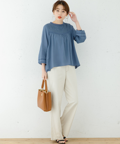 春 トレンド感満載 水色トップスのお手本コーデ29選をご紹介 Folk