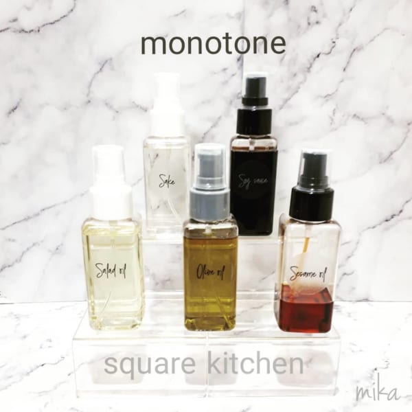 セリア でget キッチングッズはモノトーンカラーでシンプルがベスト Folk