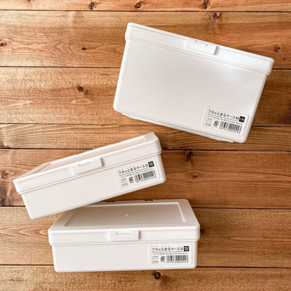 シンプルで使い勝手が最高 セリア でおすすめの収納ケース Folk