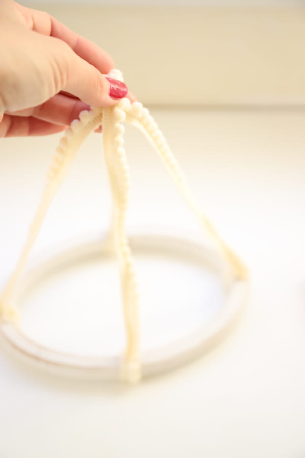 セリア ウッドビーズ DIY5