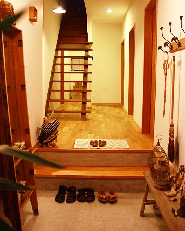 日本式の玄関をモダンに 土間を活かした技ありインテリア大全集 Folk