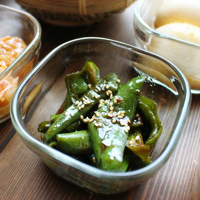八宝菜の美味しい副菜に！ピーマンの生姜焼き