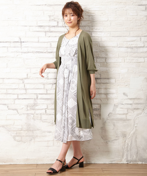 サンダル×ファッションワンピース