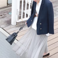 大人女子にフィット！これからはチュールスカートでふんわりガーリーに♡