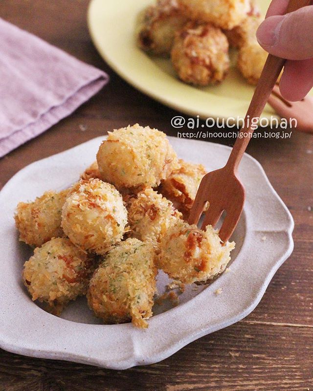八宝菜のメニューに！ちくわチーズの磯辺フライ