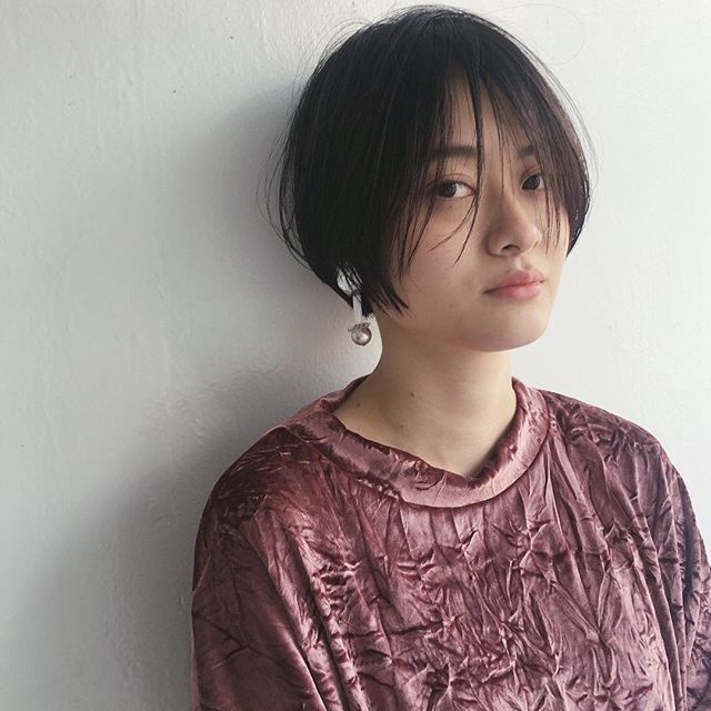 40代に似合う 前髪あり ショート 特集 手入れが楽 若見えが叶うヘアカタログ Folk