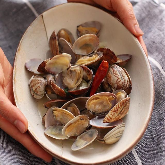 休日の夕飯のメニューに！あさりの酒蒸し