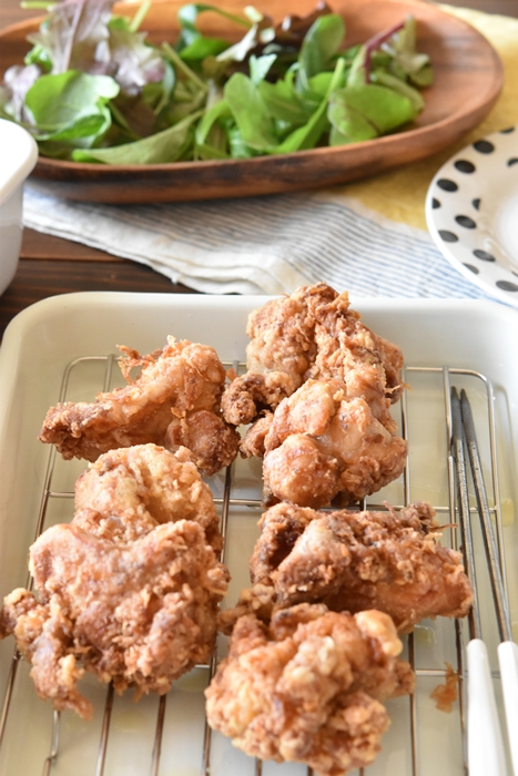 かつお節香る和風サクサクから揚げ8