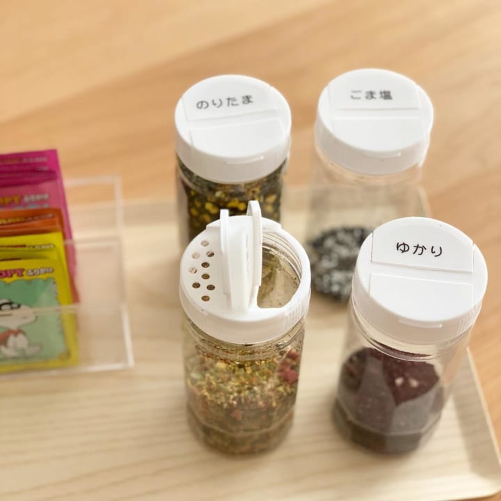 家族みんながすぐ使えるように ふりかけ収納 保存アイデア15選 Folk