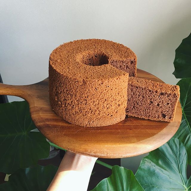 誕生日ケーキのレシピに!チョコレートシフォン