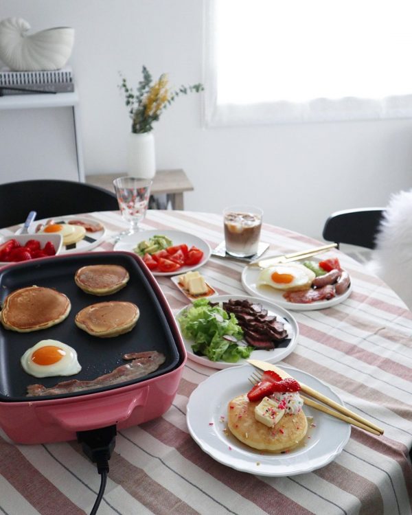 ホットプレート　パンケーキパーティー