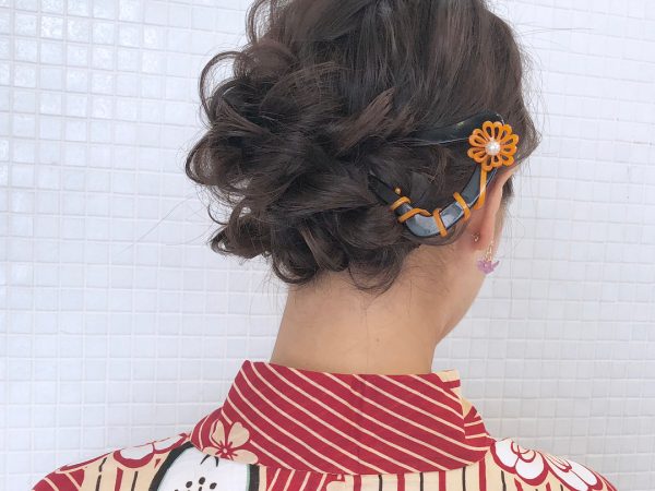 ロングヘアアレンジ