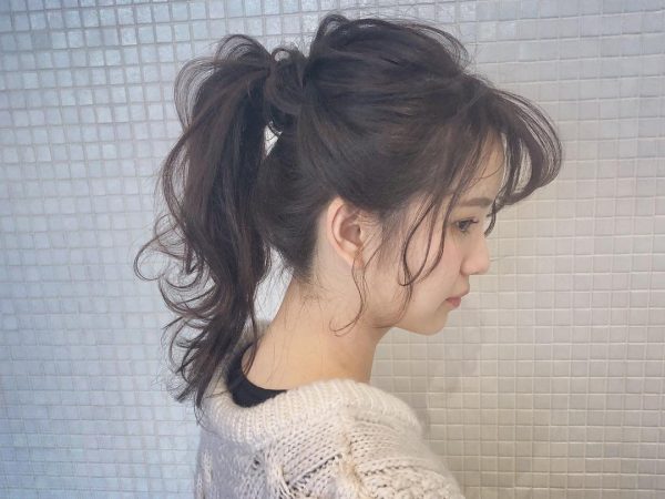 ロングヘアアレンジ16