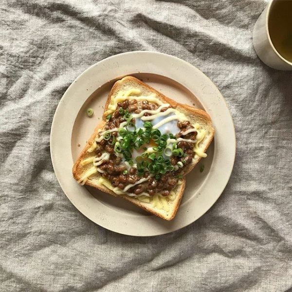 納豆の大量消費に！簡単納豆トースト