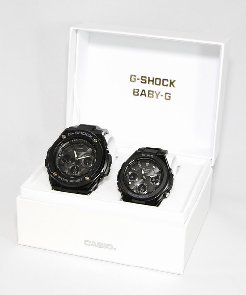 [CASIO] Pair Model / G-STEEL＆G-MS / GST-W300G-1A1JF × MSG-W100G-1AJF / Gショック × ベビーG