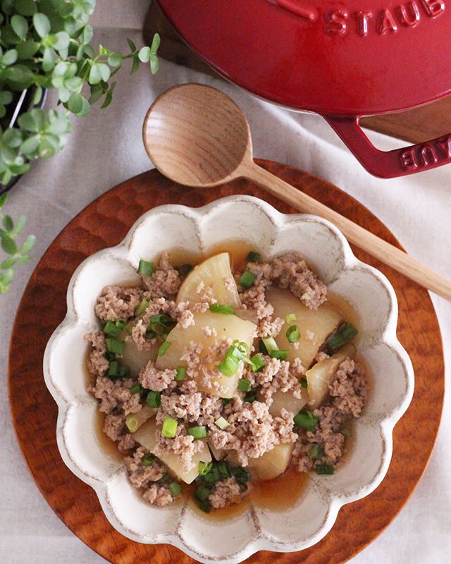 大量消費できる食べ方！簡単大根のそぼろ煮