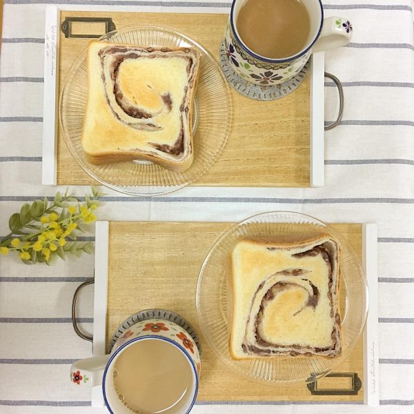 まな板でカフェトレイ