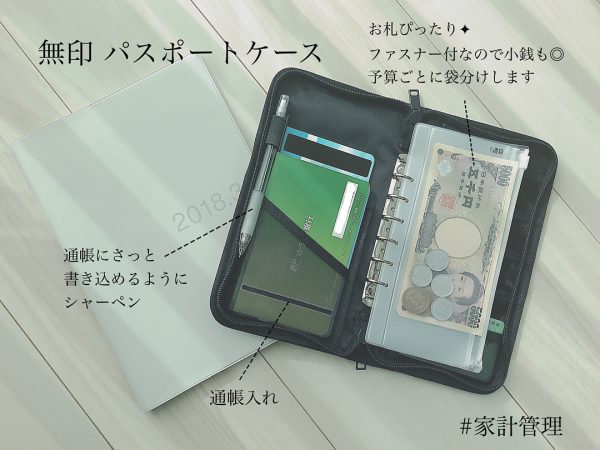 お金に関するものはまとめて収納