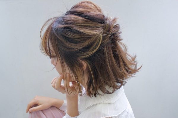 ボブヘアアレンジ