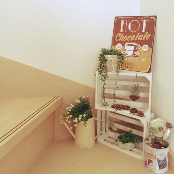 おしゃれな木箱のDIYアイデア12