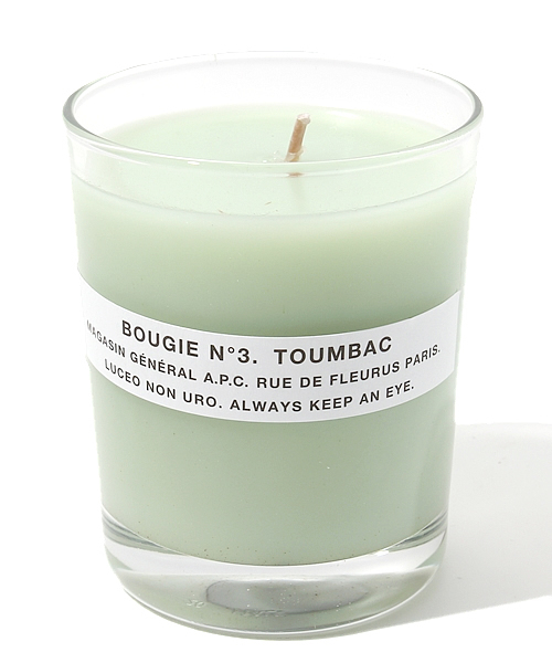 《A.P.C.》パフュームキャンドル