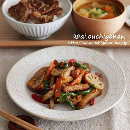 和食のメニューに!簡単な甘酢きんぴら