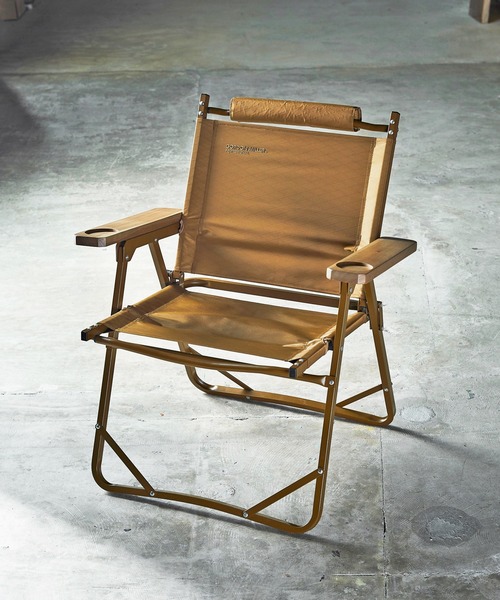 [JACK & MARIE] GORDON MILLER XPAC ALUMINUM FOLDING CHAIR (ゴードンミラー XPAC アルミ フォールディングチェア)(COYOTE)(アウトドア)