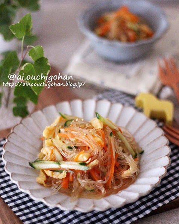 野菜たっぷり献立に！春雨サラダ