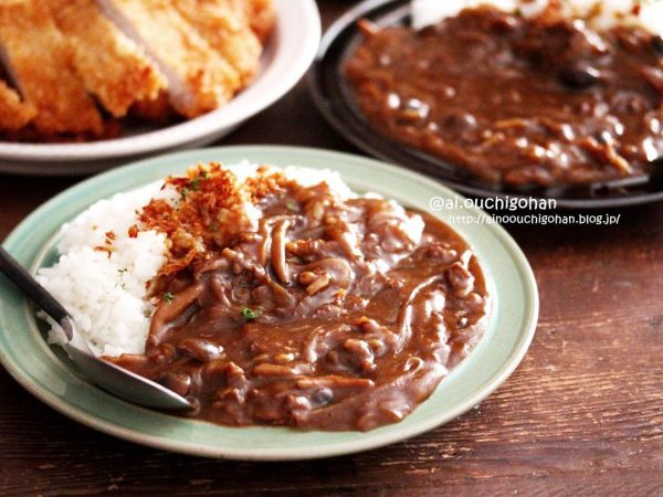 牛薄切り肉の簡単カレー