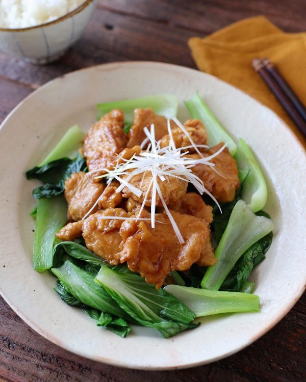 夏に人気のおかず！鶏むねのポン酢煮