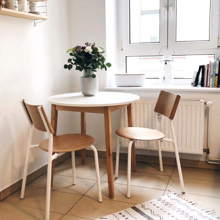 まるでお店のようにおしゃれ 丸テーブル を取り入れたおしゃれインテリア Folk