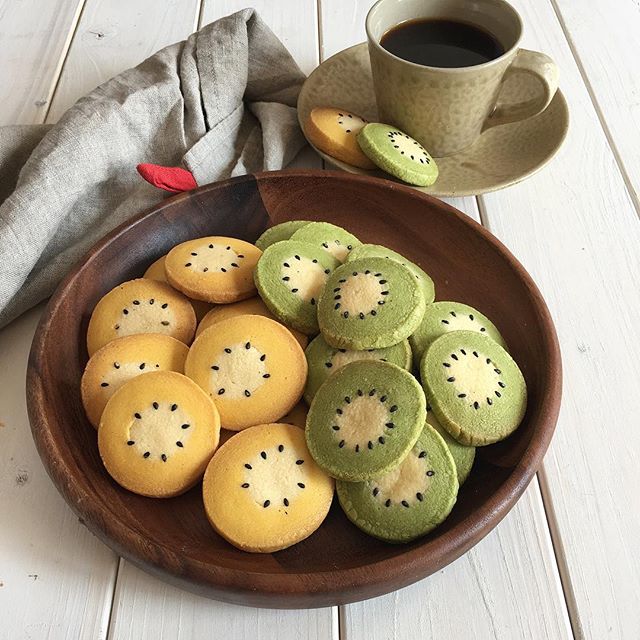 簡単レシピ!美味しいスイーツのキウイクッキー