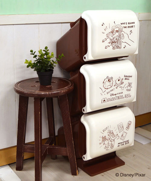 [entre square] Pixar Collection/スリーサイクルカン モンスターズ・インク ブラウン