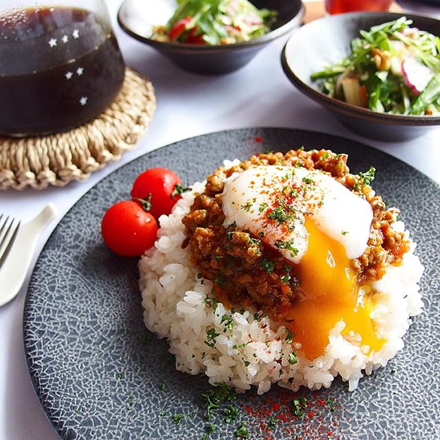 人気のおもてなしメニュー！野菜キーマカレー