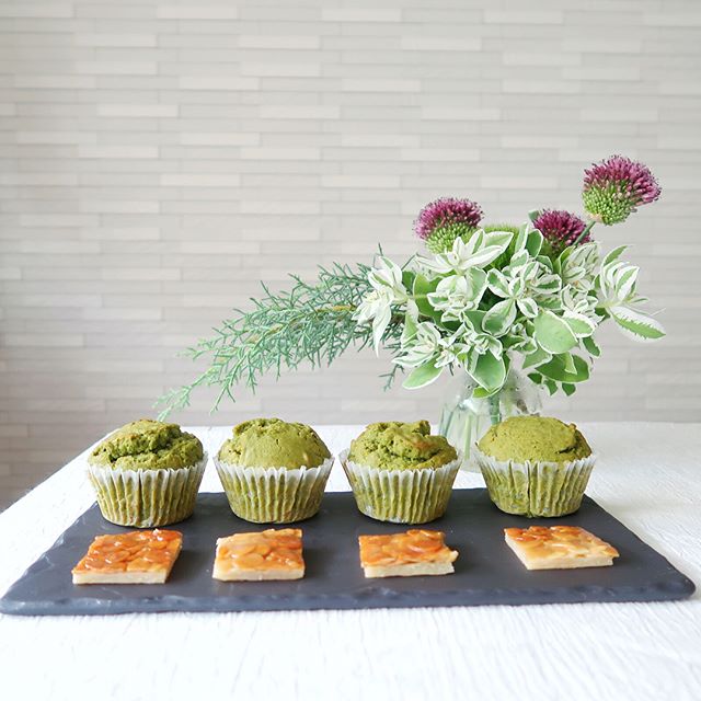 洋菓子スイーツのレシピ!人気の抹茶マフィン