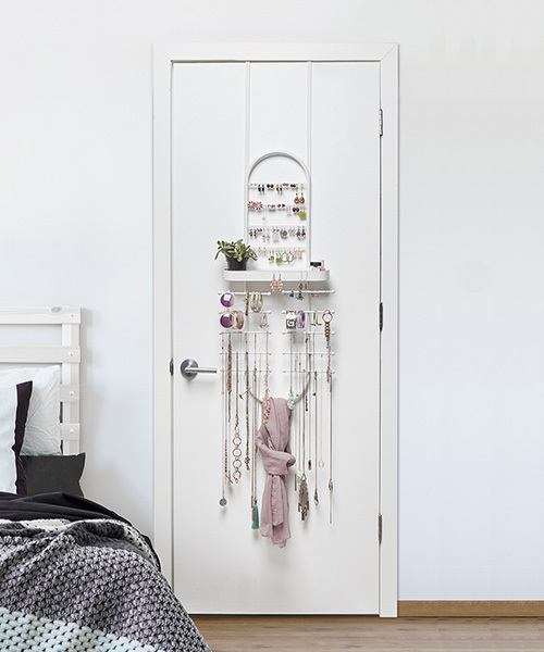 [entre square] umbra/バレリーナ ジュエリーオーガナイザー ホワイト