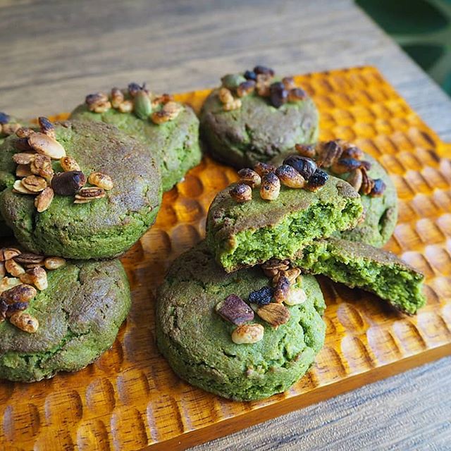 ヘルシーアレシピ!抹茶おからスコーン