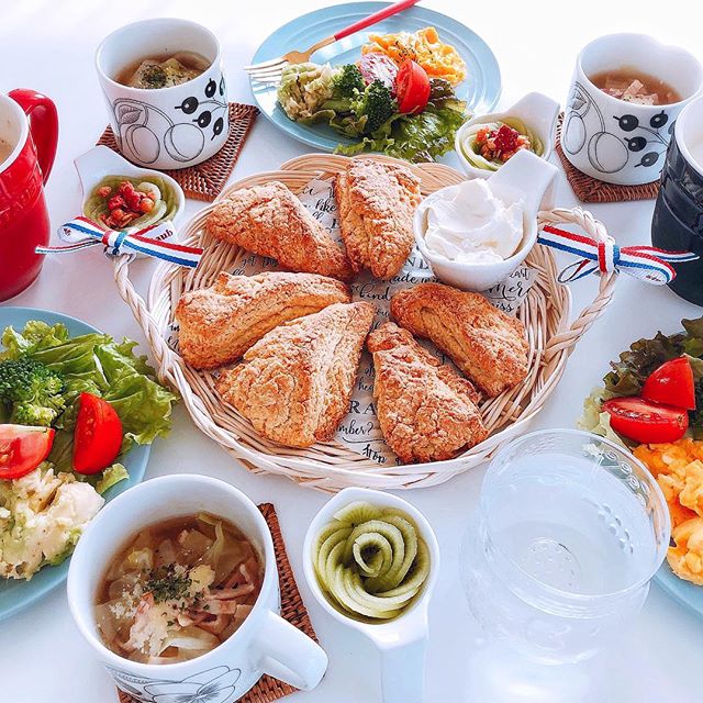 簡単手作りレシピ!米粉のスコーン