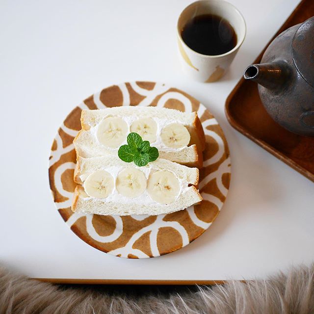 簡単な作り方！バナナのフルーツサンド