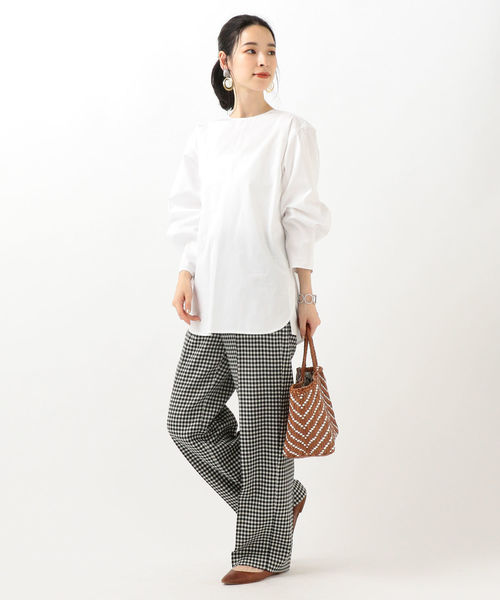 チェック柄パンツの秋コーデ 大人女性のおしゃれ上手な着こなし方は Folk
