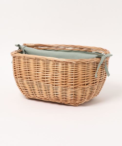 [studio CLIP] 柳被せ布バスケットM