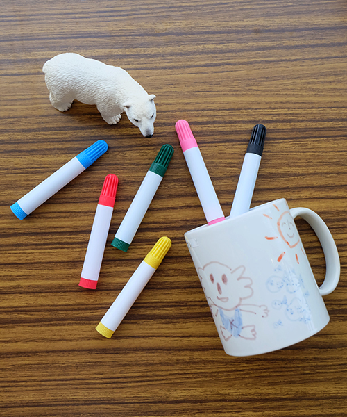 [GEORGE'S] マーカーマグ(おえかきマグ)