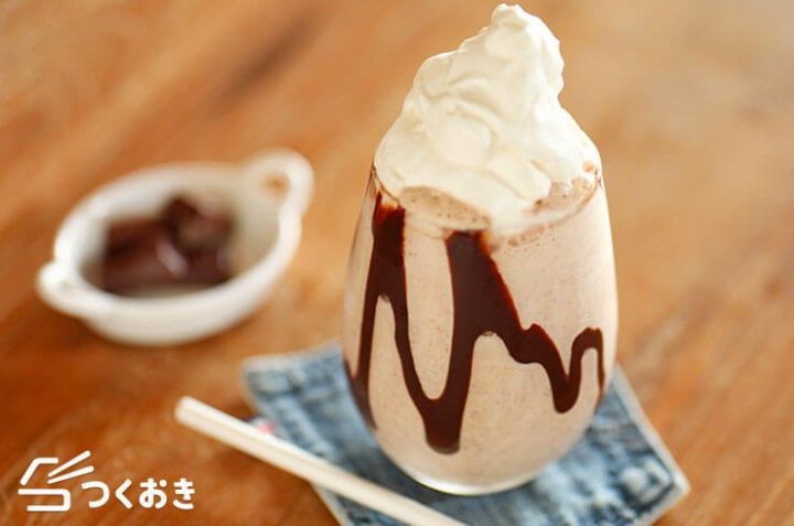 アレンジに！チョコバナナコーヒースムージー