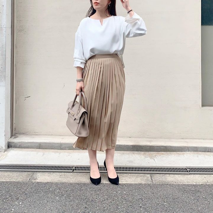 エピセ毎日コーデ 清楚に爽やかに 上司との食事会はこれで決まり 7 4コーデ Folk