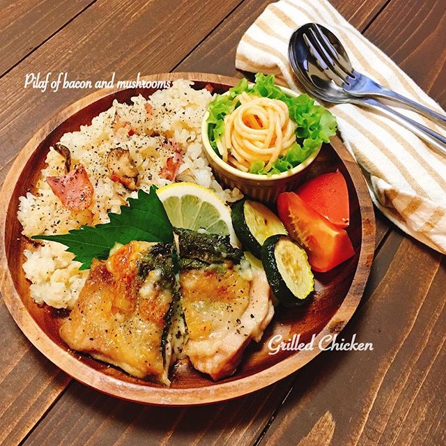 大人気!マスタードチーズの洋風グリルチキン