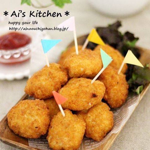 簡単レシピ!豆腐入りチーズナゲット