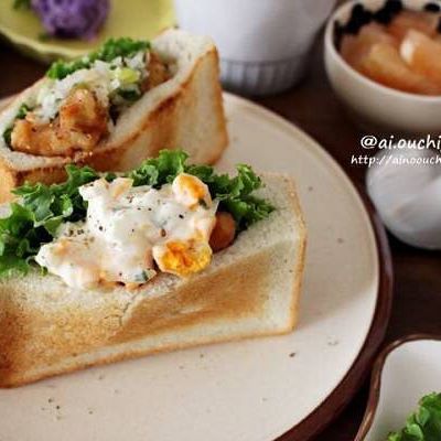 おすすめの使い道!唐揚げのボリュームサンド