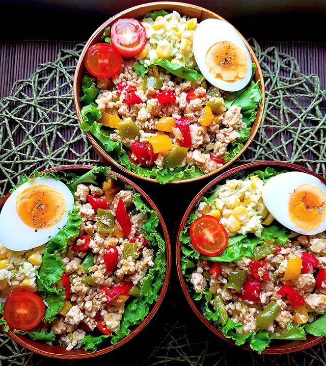 おしゃれランチに!ガパオライス弁当