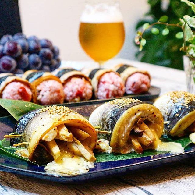 手作りレシピで!サバのエリンギチーズ巻き