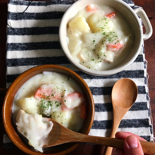 秋のおすすめ肉料理！クリームシチュー